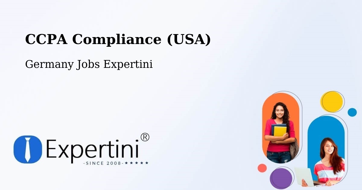 CCPA Privacy Rights & Compliance Notice – Büchenbach - Germany Jobs Expertini